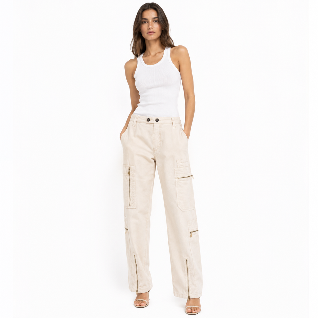 Pinko Woman Trousers Matese Beige
