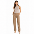 Pinko Woman Trousers Bello Brown