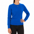 Emilio Romanelli Woman Knit Cashmere Crew Neck Blue