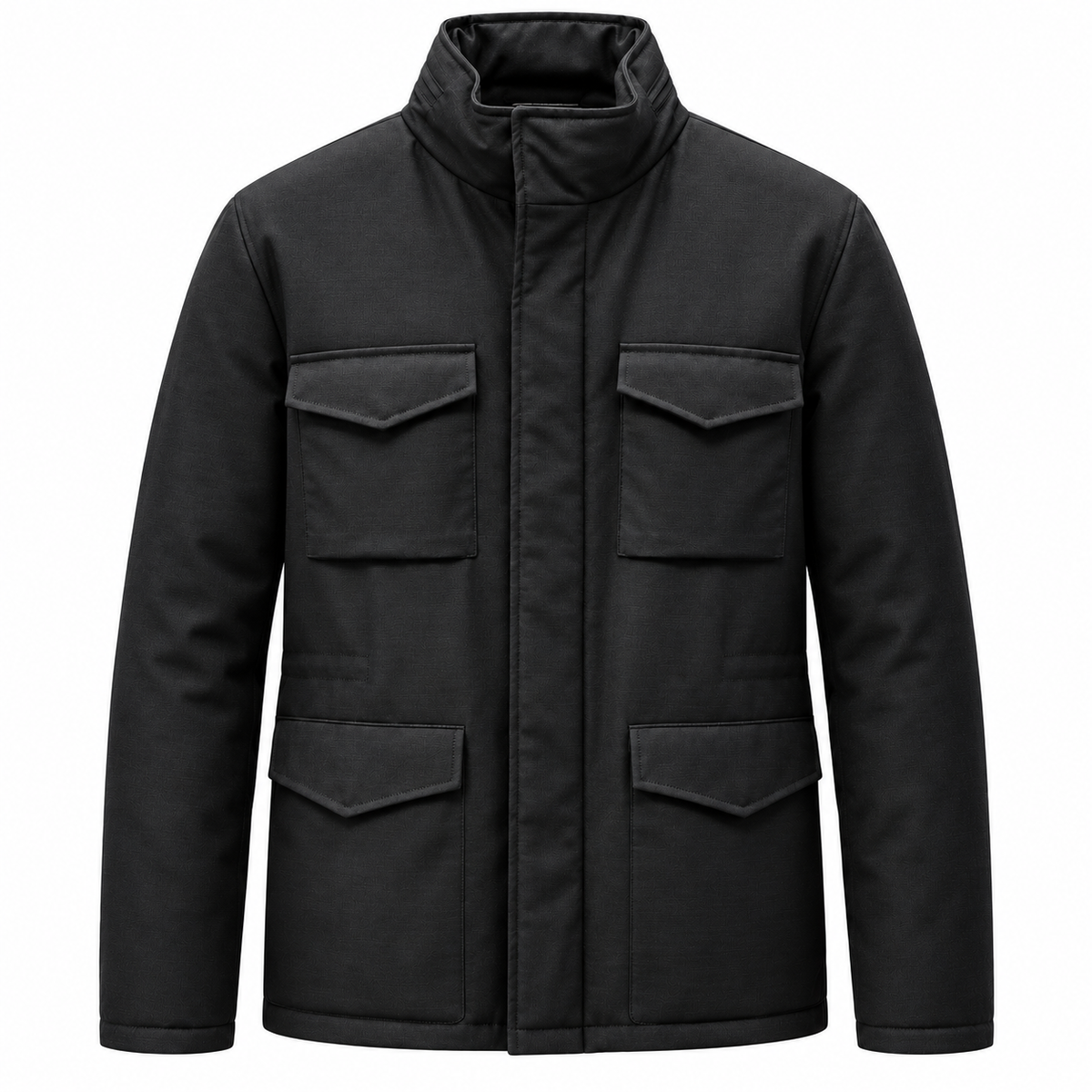L.P. Fabric Man Field Jacket Black