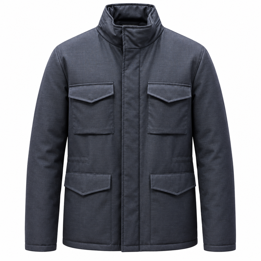 L.P. Fabric Man Field Jacket Blue