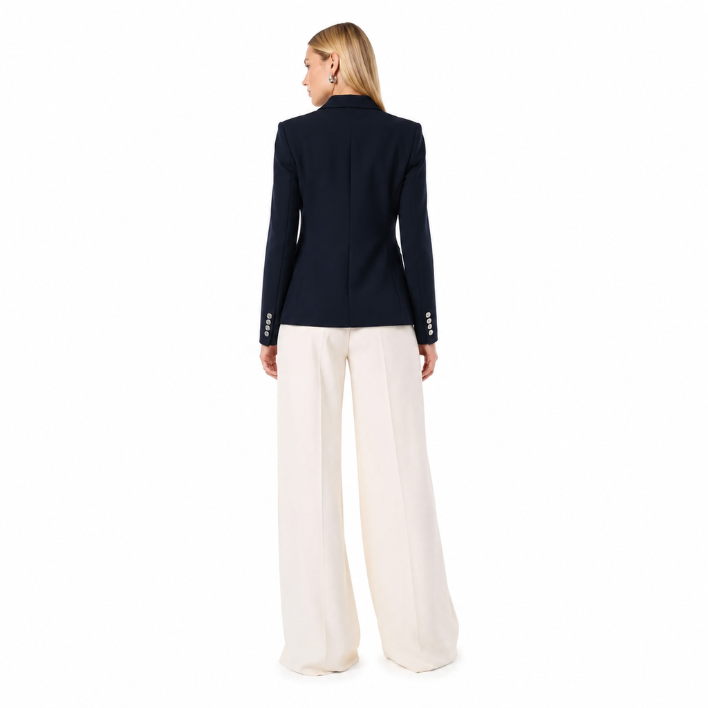 Pinko Woman Jacket Alexia Blue