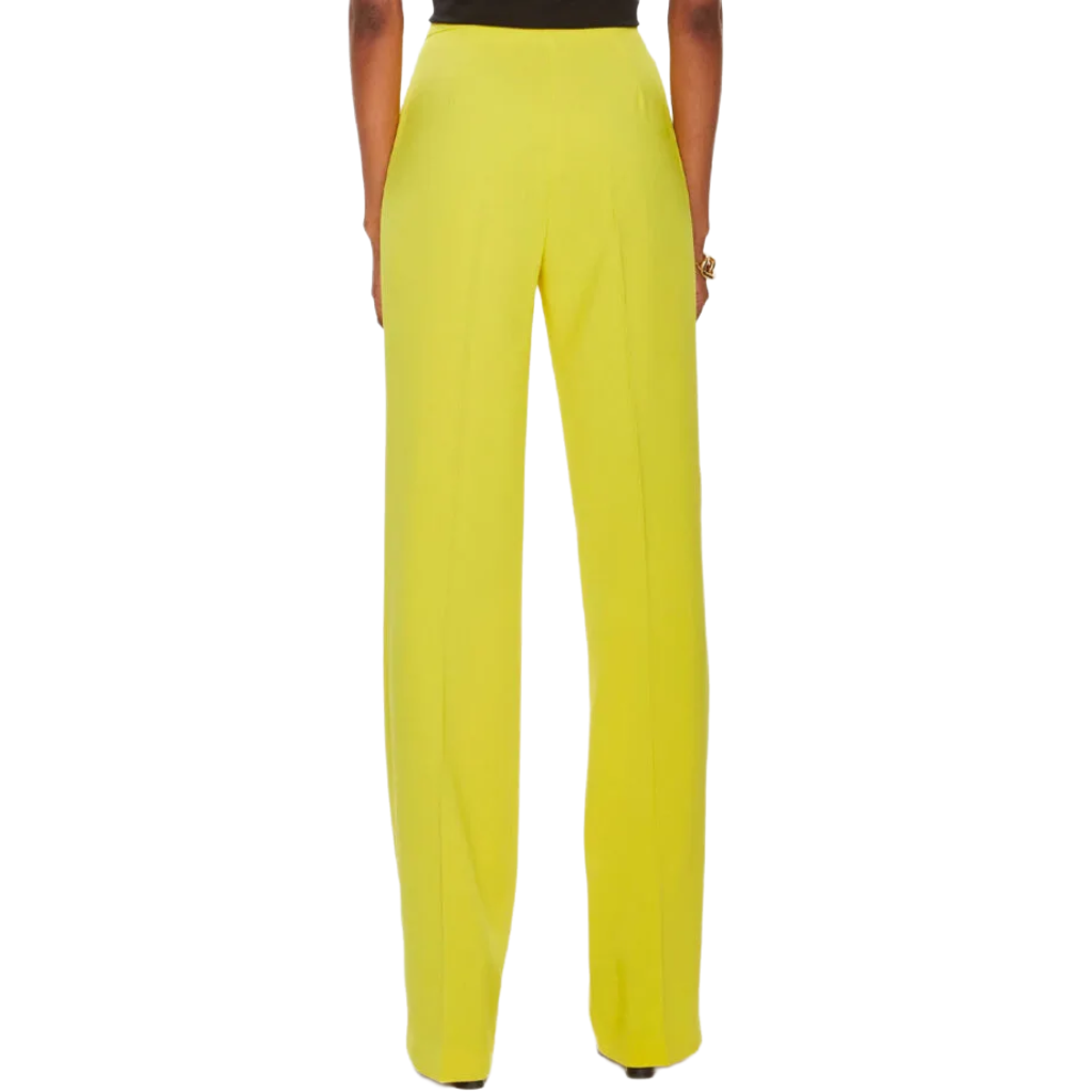 Pinko Woman Trousers Hulka Gialli Yellow