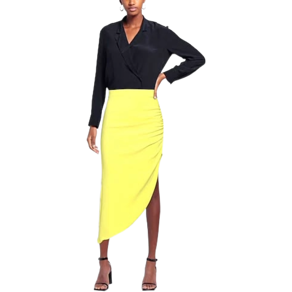 Pinko Woman Skirt Staffa Yellow