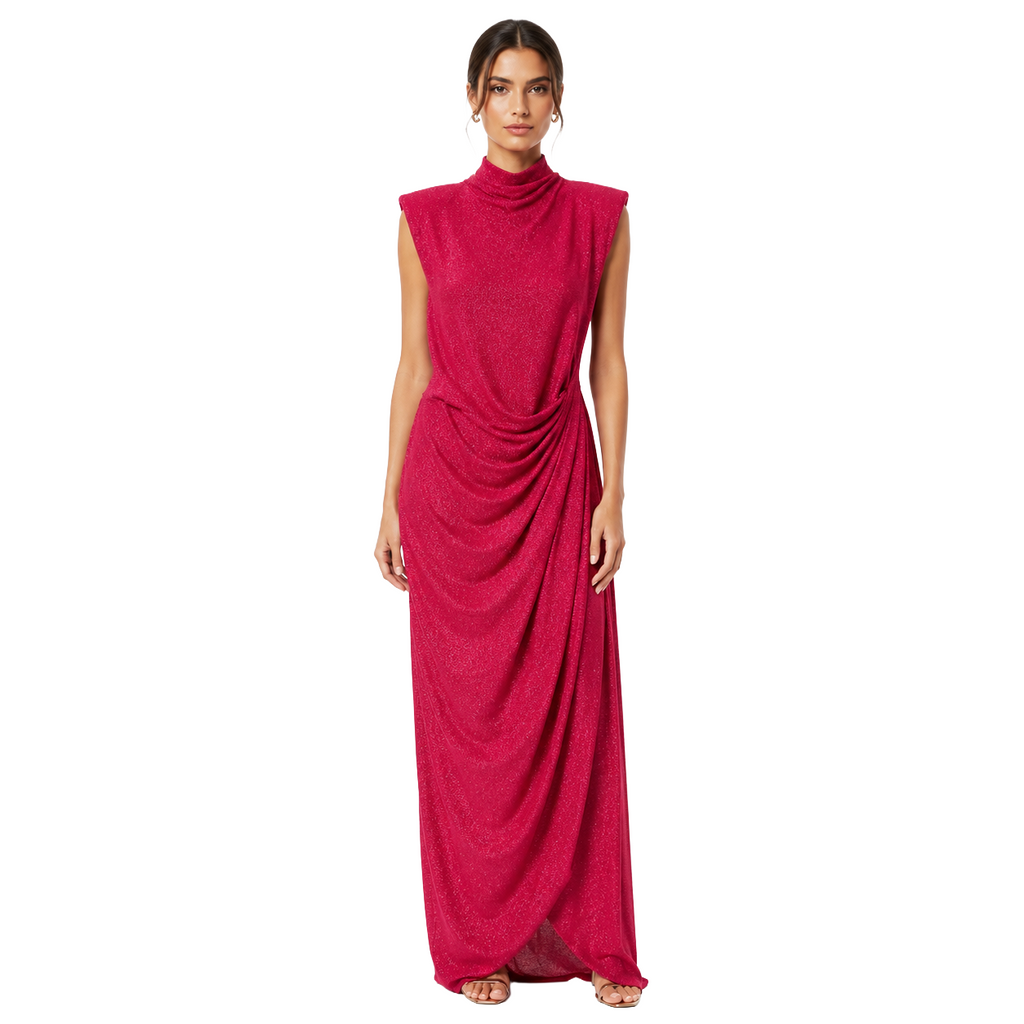 Pinko Woman Dress Aiutante Fuchsia