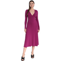 Pinko Woman Dress Coccodrillo Fuchsia