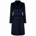 Loro Piana Fabric Woman Coat Blue