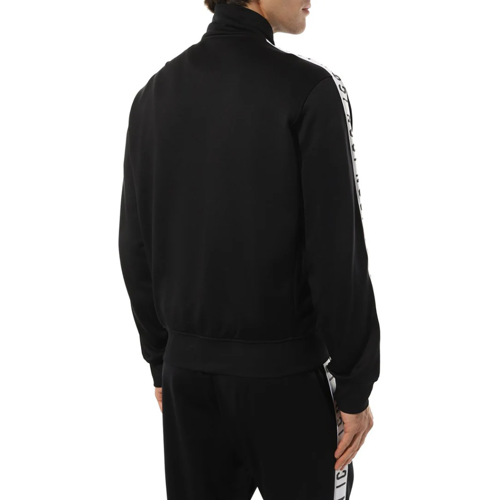 Dsquared2 Man Sweatshirt Bande Logate Black