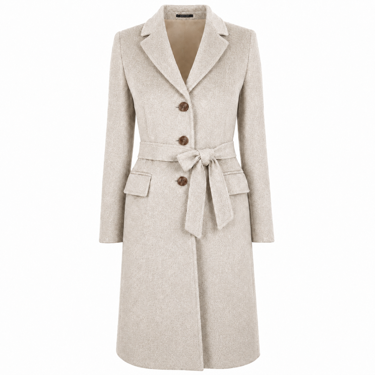 Loro Piana Fabric Woman Coat Beige