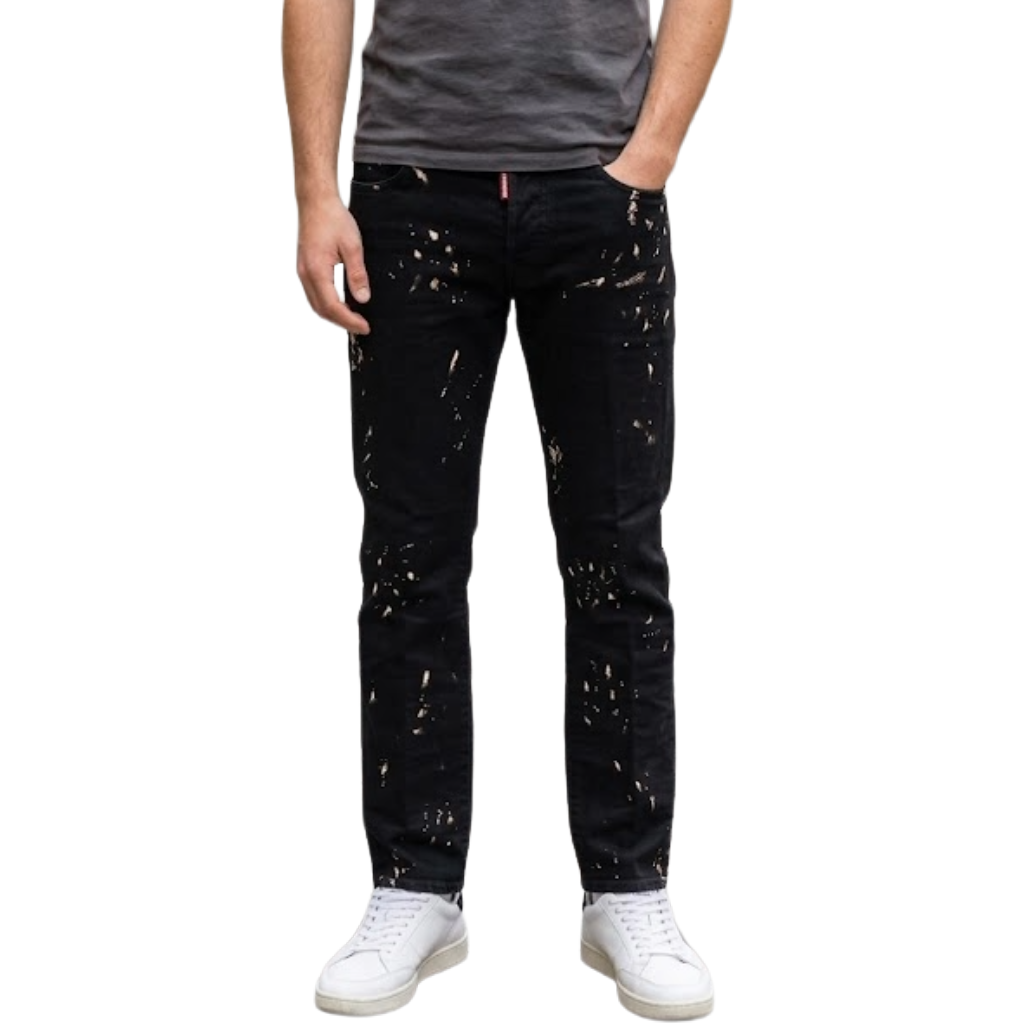 Dsquared2 Man Milky Wash Jeans Black