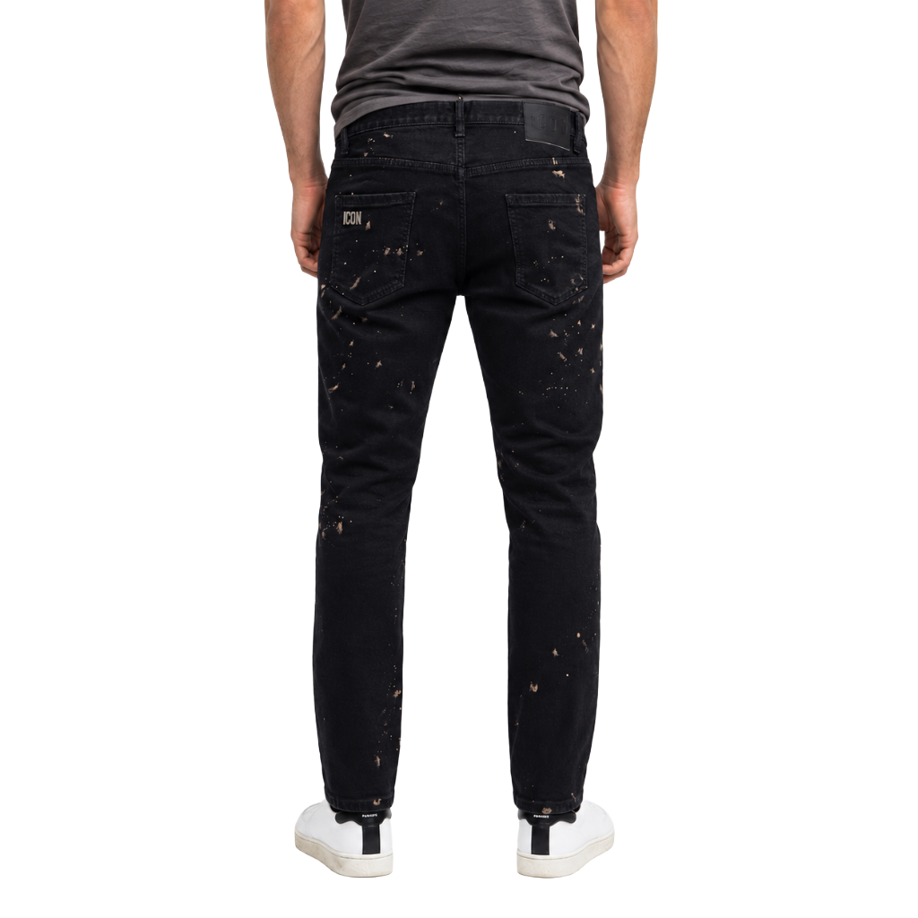 Dsquared2 Man Milky Wash Jeans Black
