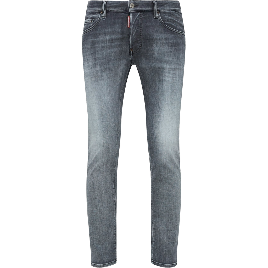 Dsquared2 Man Denim Skater Denim Black