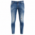 Dsquared2 Man Denim Sexy Twist Denim Blue