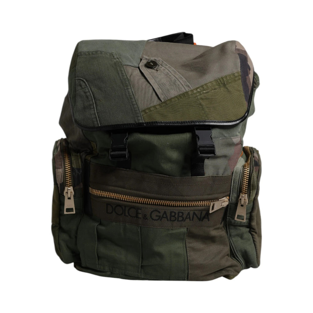 Dolce & Gabbana Man Backpack Military Camouflage