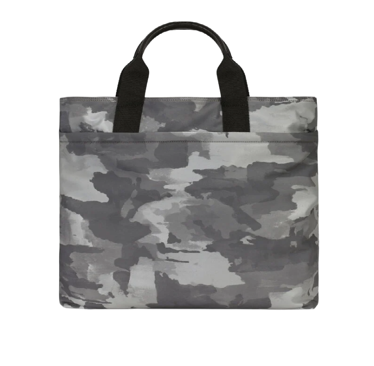 Dolce & Gabbana Man Backpack Camo Black White Camouflage