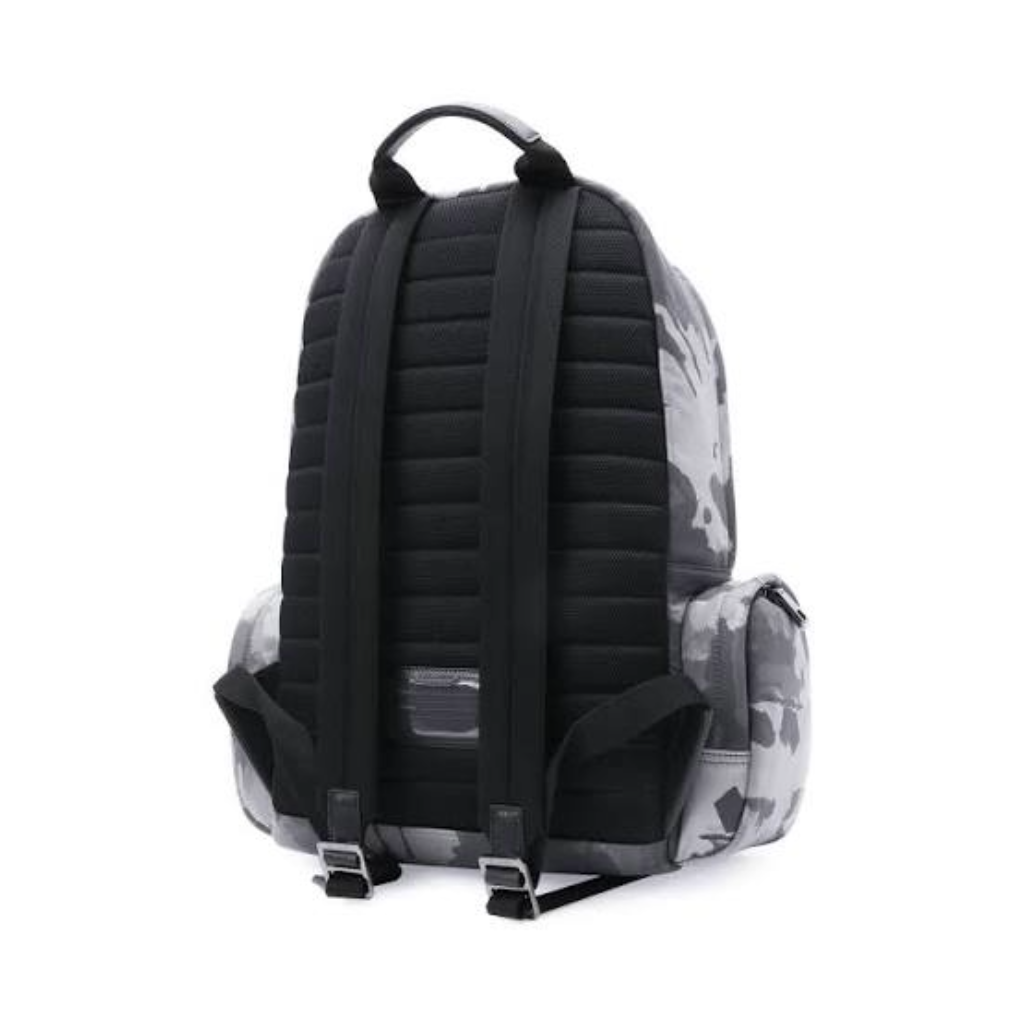 Dolce & Gabbana Man Backpack Military Camo Black White Camouflage