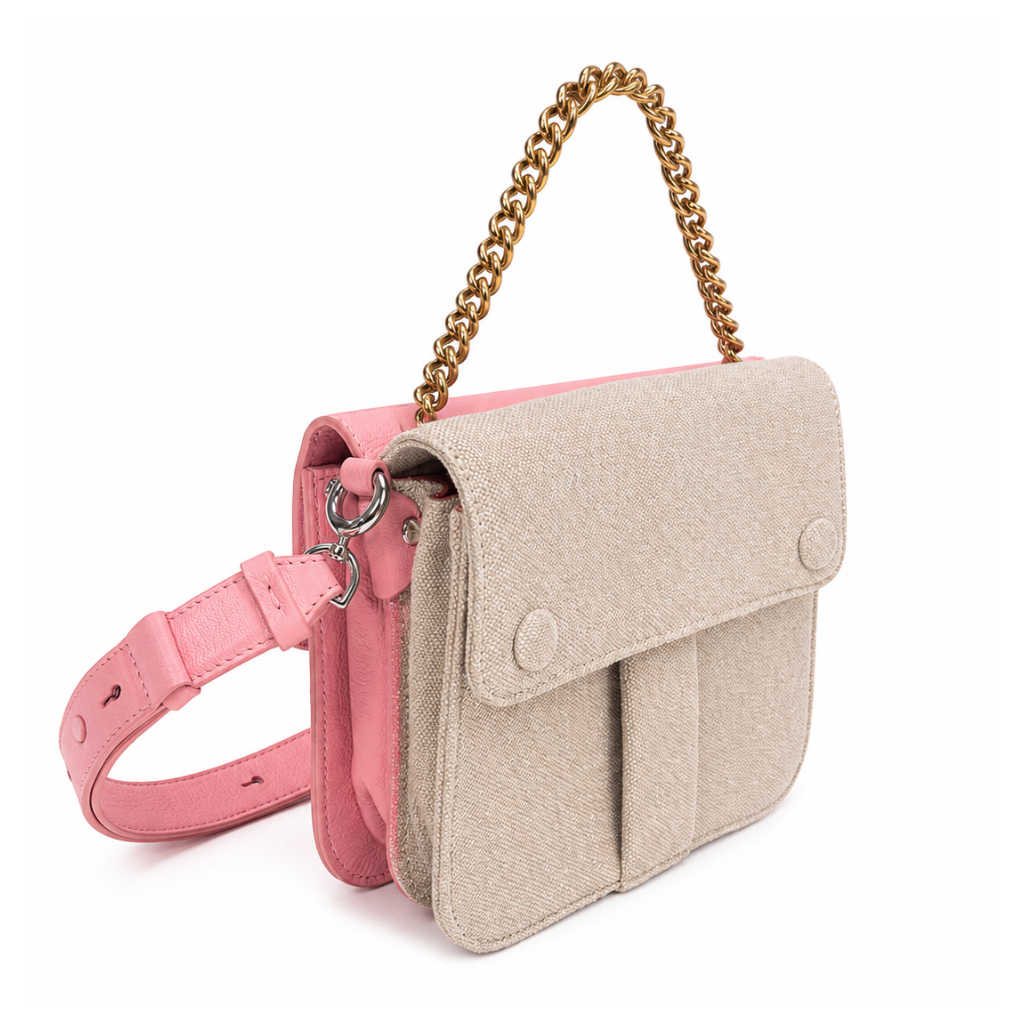 Maison Margiela Woman Margiela Shoulder Bag Pink