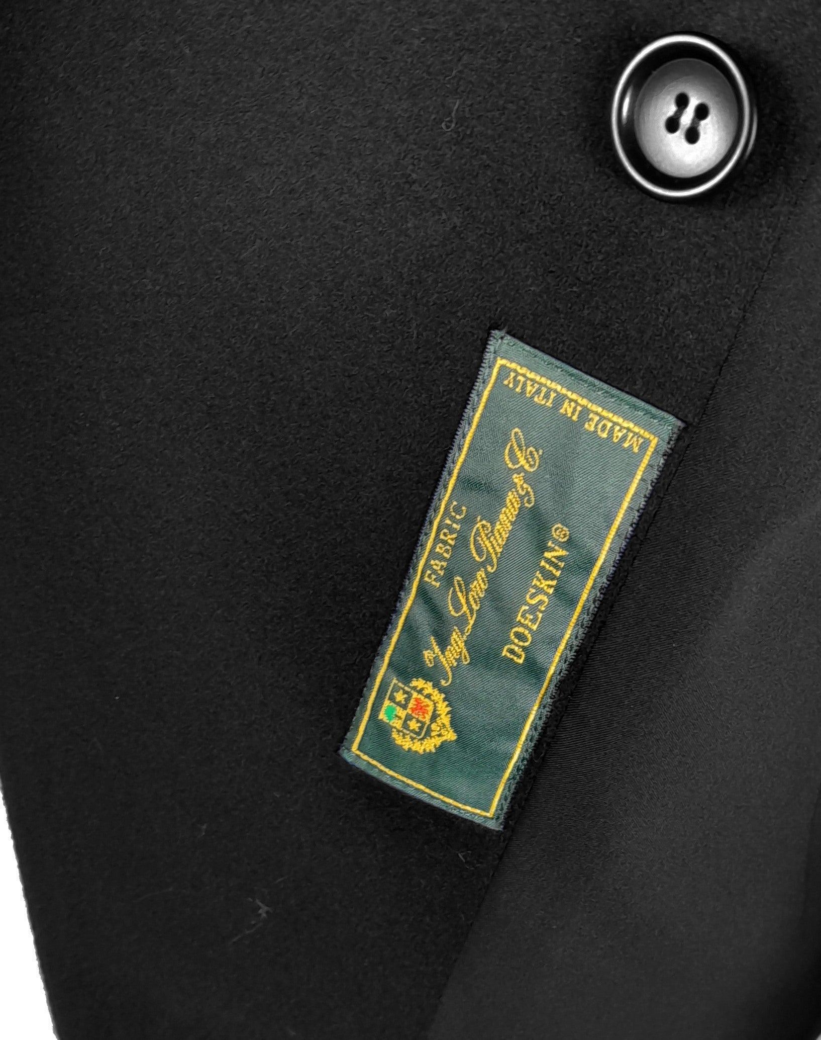 Loro Piana Fabric Woman Jacket Double-Breasted Black