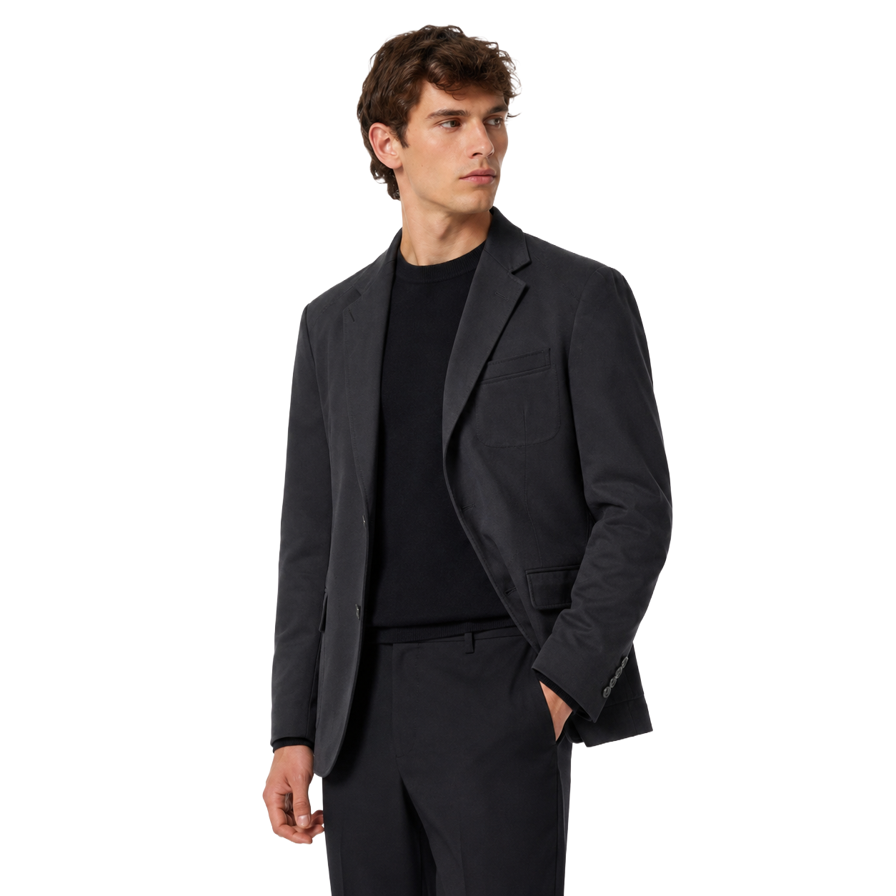 Gucci Man Jacket Single-Breasted Black
