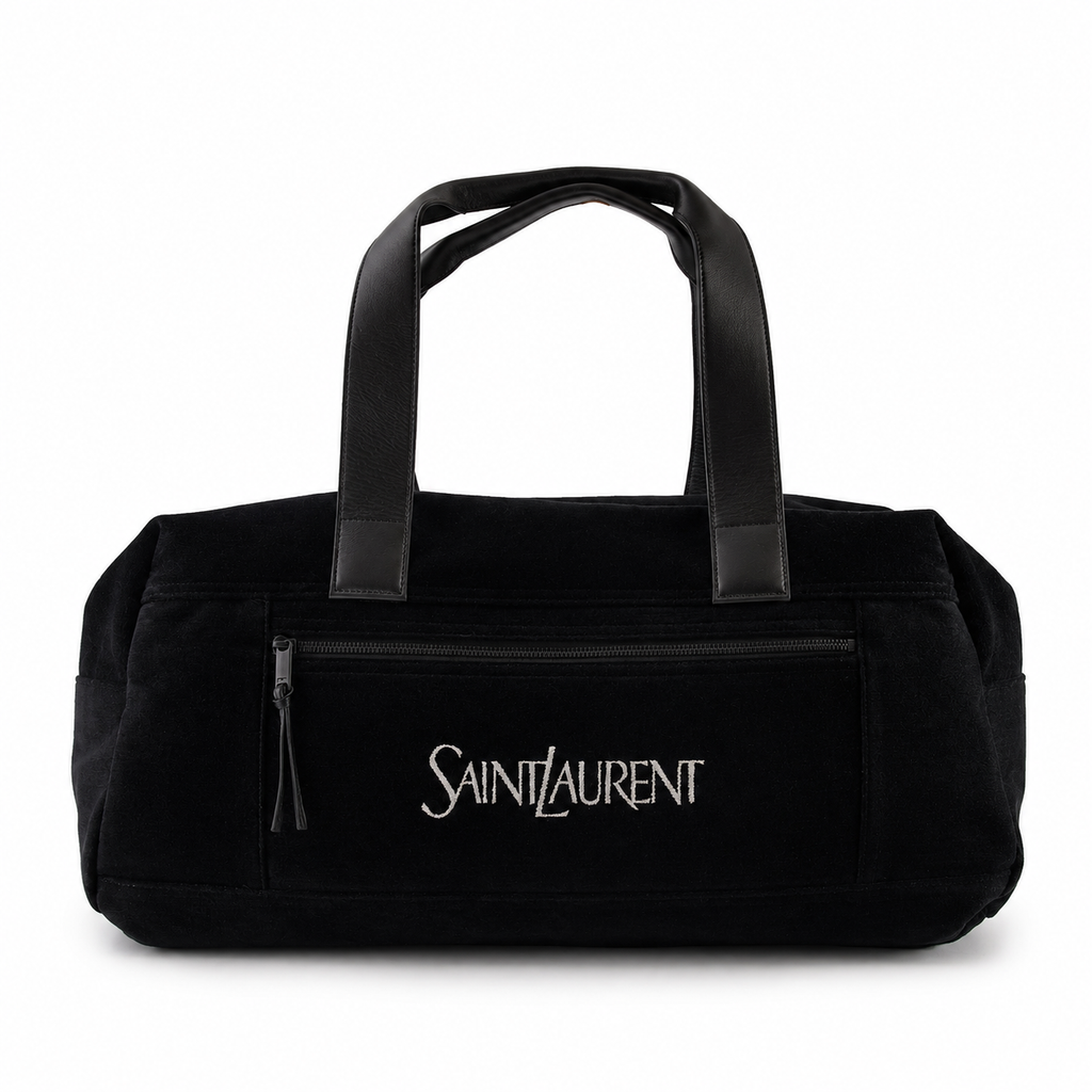 Saint Laurent Man Bag Jacquar Black