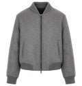 Loro Piana Fabric Woman Bomber Grey
