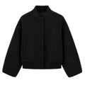 Loro Piana Fabric Woman Bomber Black