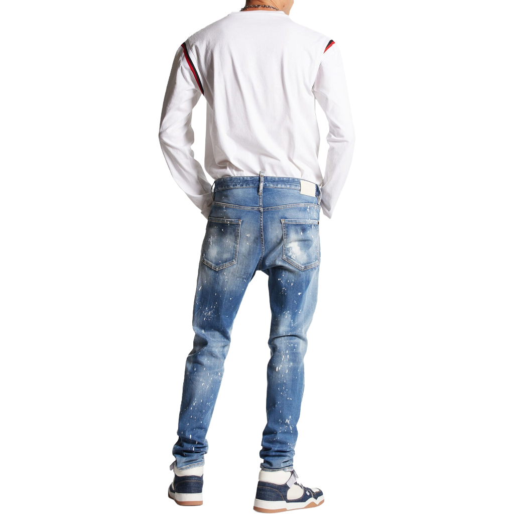 Dsquared2 Man Denim Cool Guy Jeans Blue