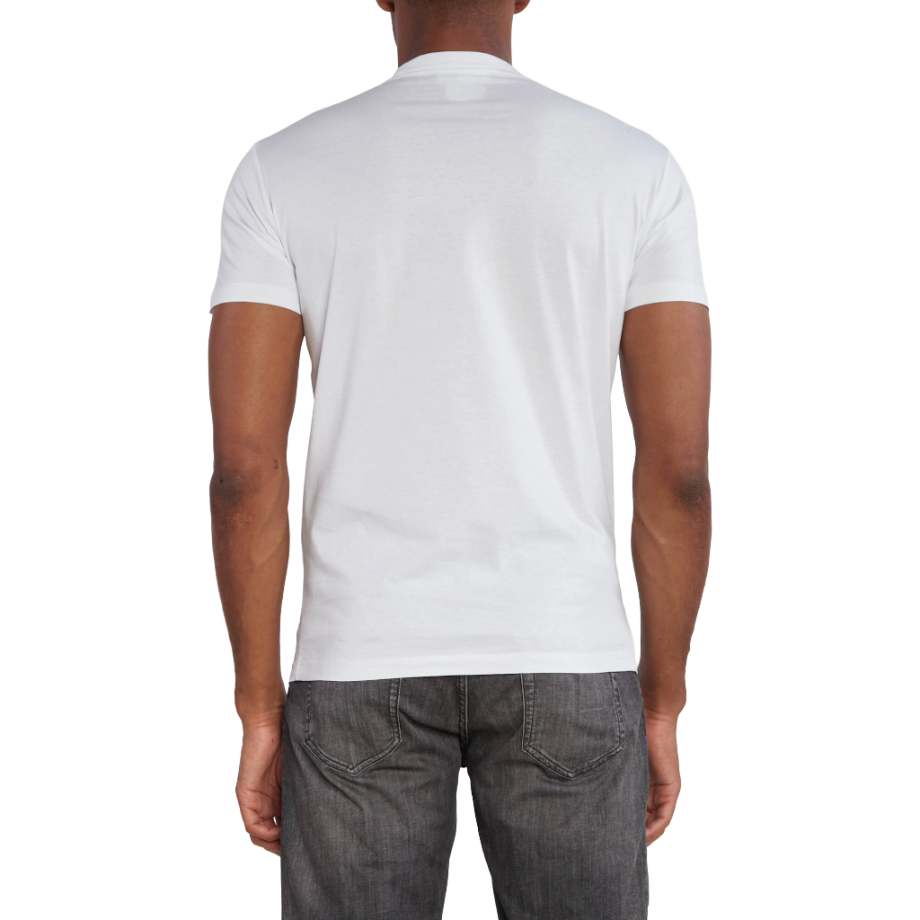 Dsquared2 Man T-Shirt Pixel Heart White