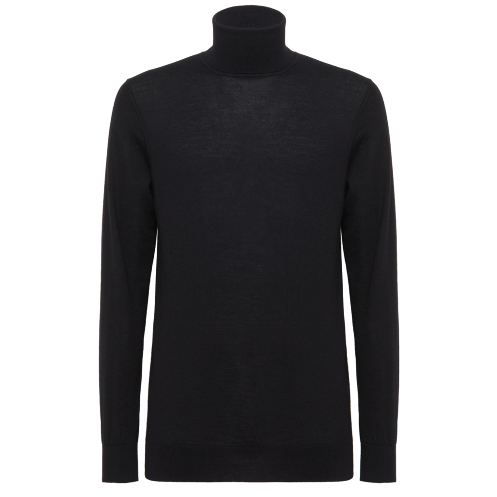 Alpha Studio Man Knit Ciclista Cashmere Black