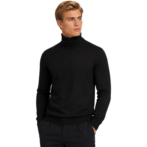 Alpha Studio Man Knit Ciclista Silk Cashmere Black