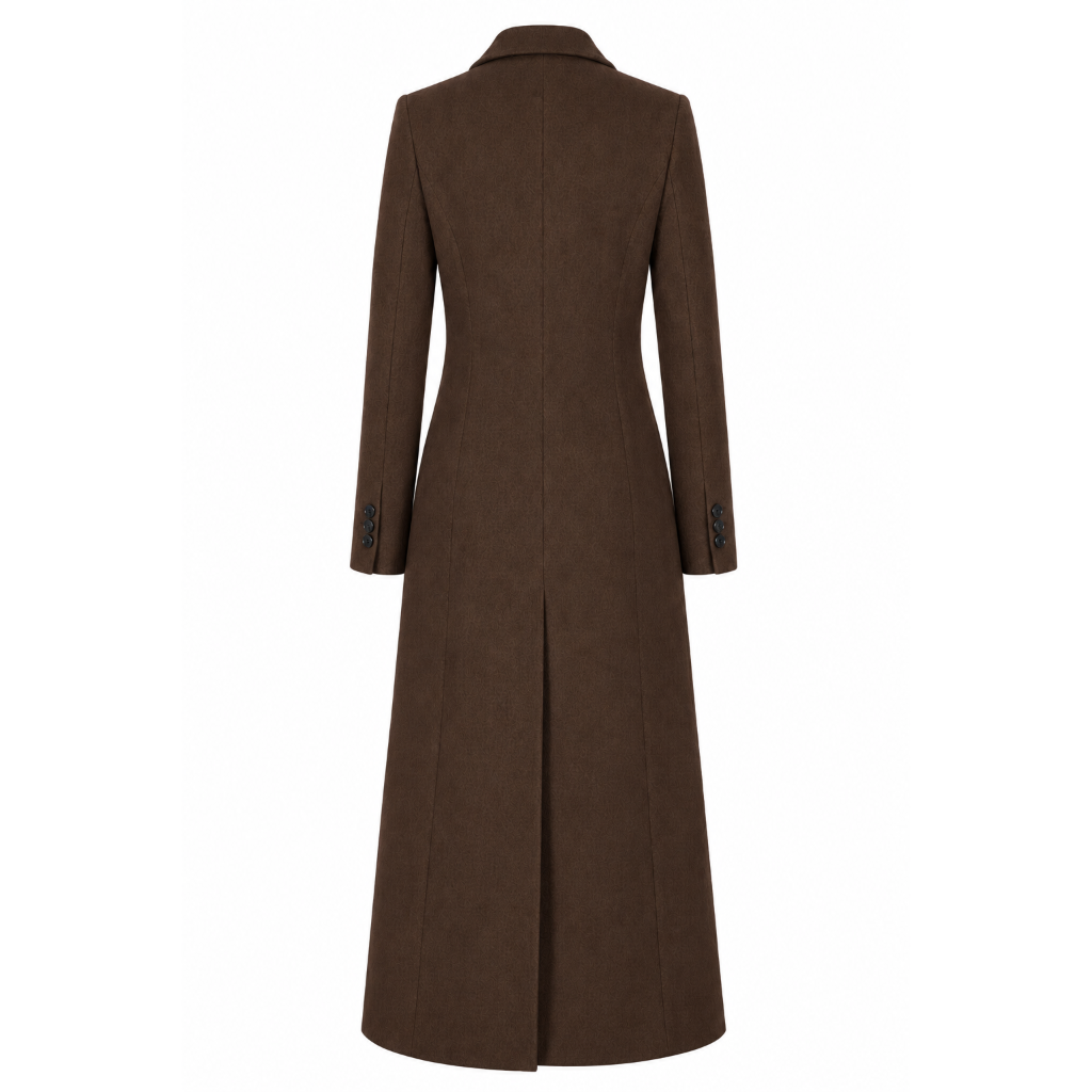 Loro Piana Fabric Woman Coat Long Brown