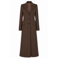Loro Piana Fabric Woman Coat Long Brown