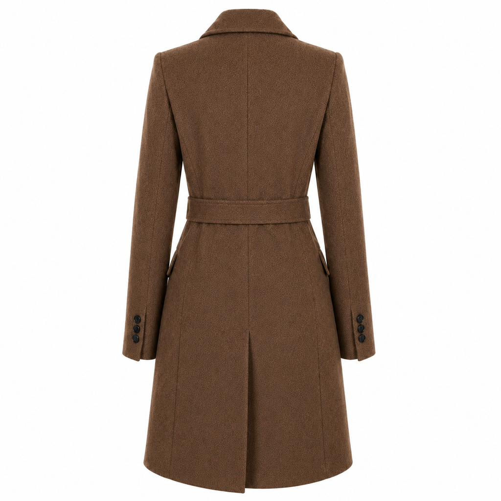 Loro Piana Fabric Woman Coat Brown