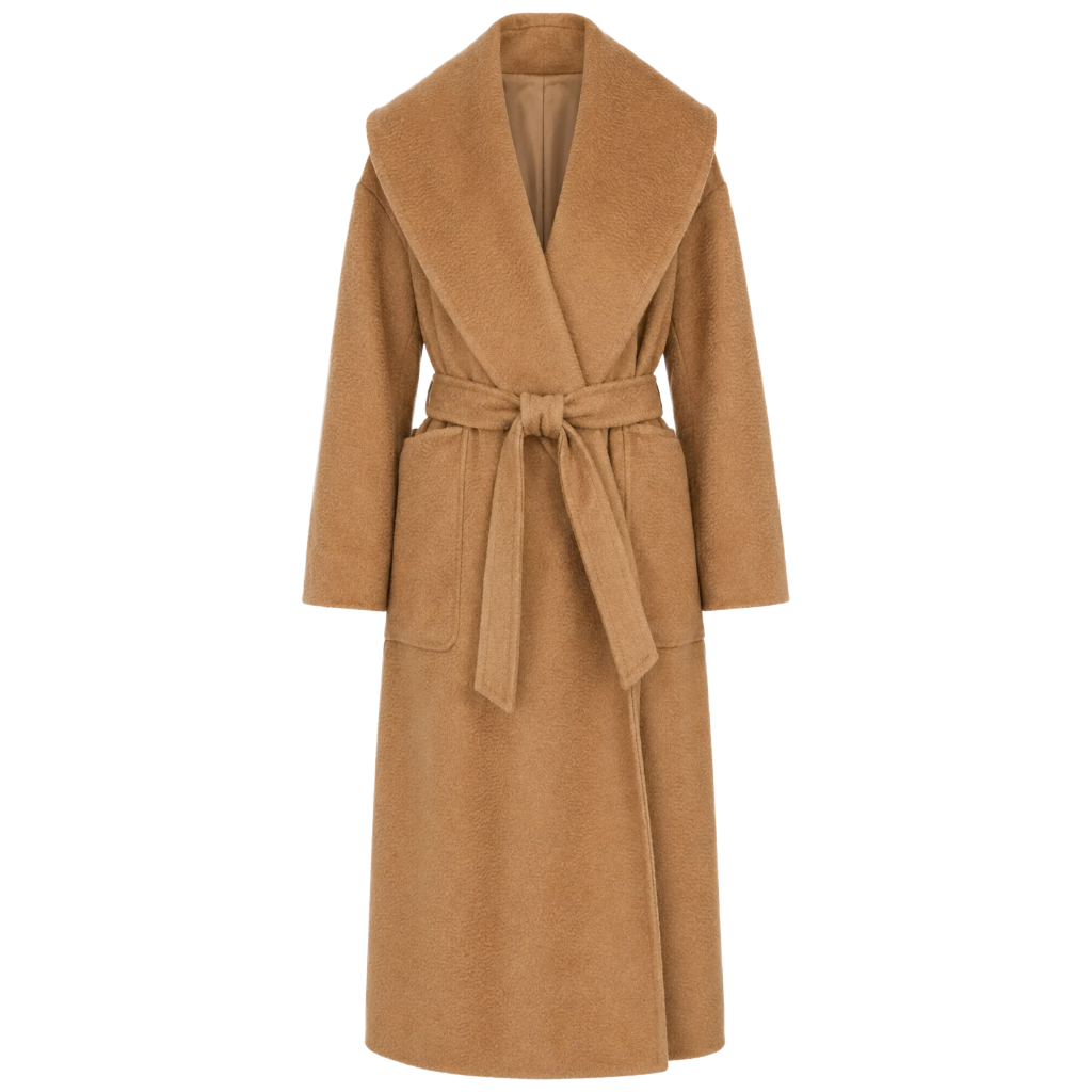 max mara Woman Coat Gufo Camel