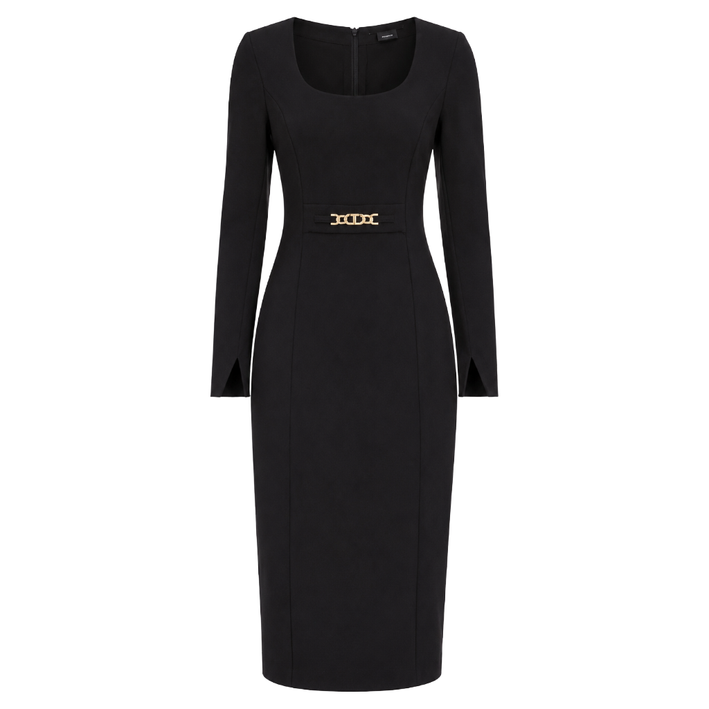 Twinset Woman Dress Longuette Black