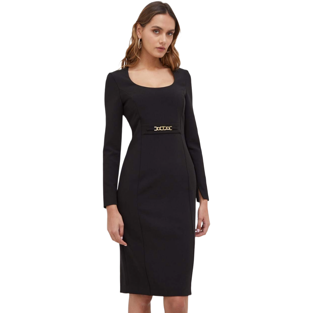 Twinset Woman Dress Longuette Black