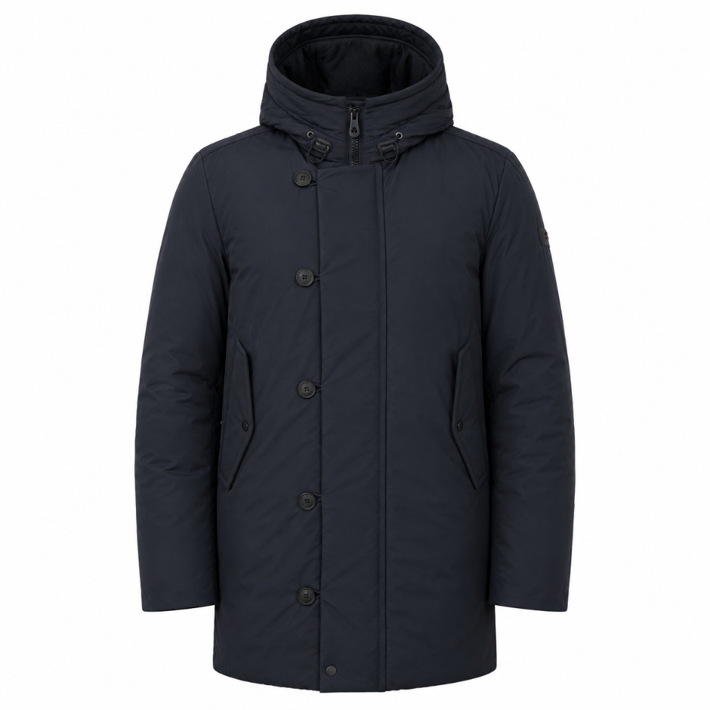 Peuterey Man Down Jacket Kasa Blue