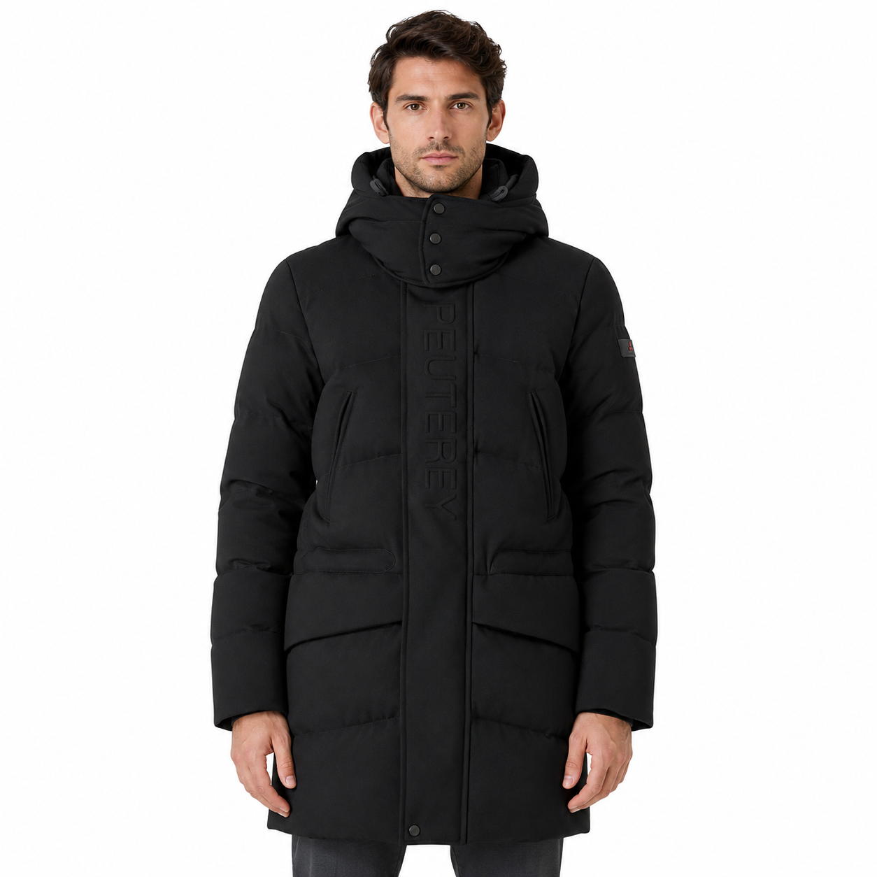 Peuterey Man Coat Raphael Nds Black