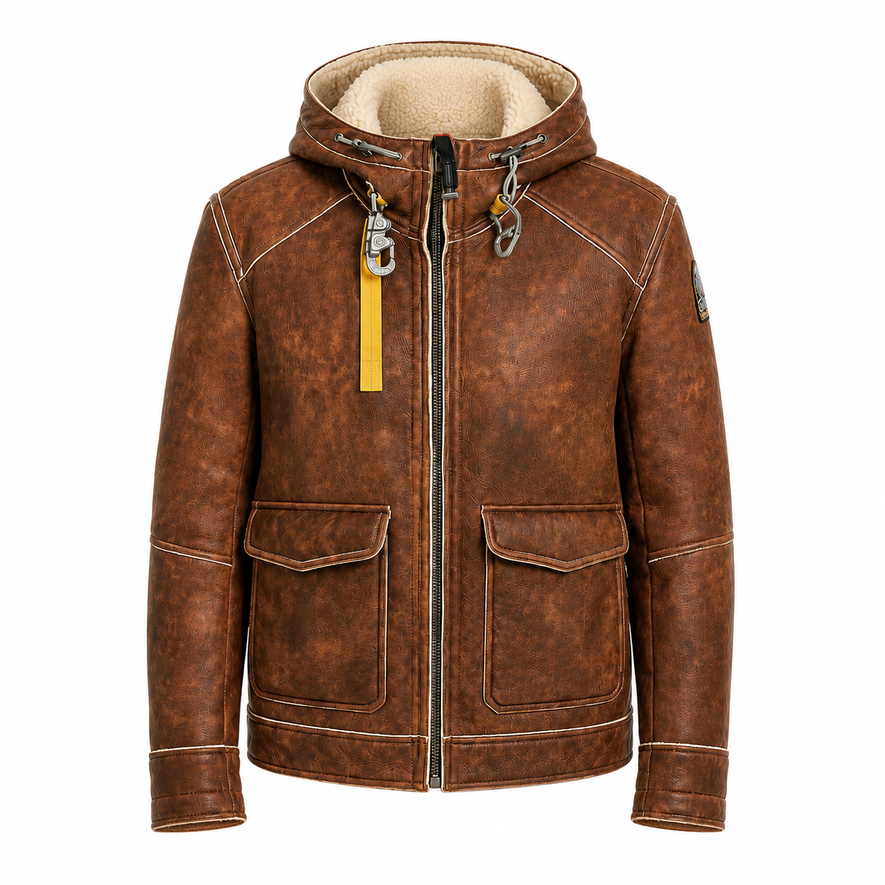 Parajumpers Man Jacket Elton Special Brown