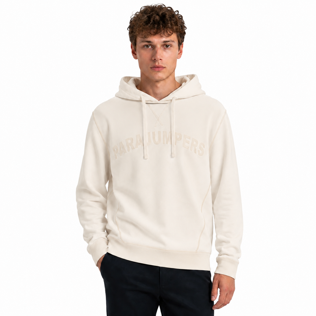 Parajumpers Man Sweatshirt Dellin White