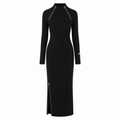 Parajumpers Woman Dress Rib Black