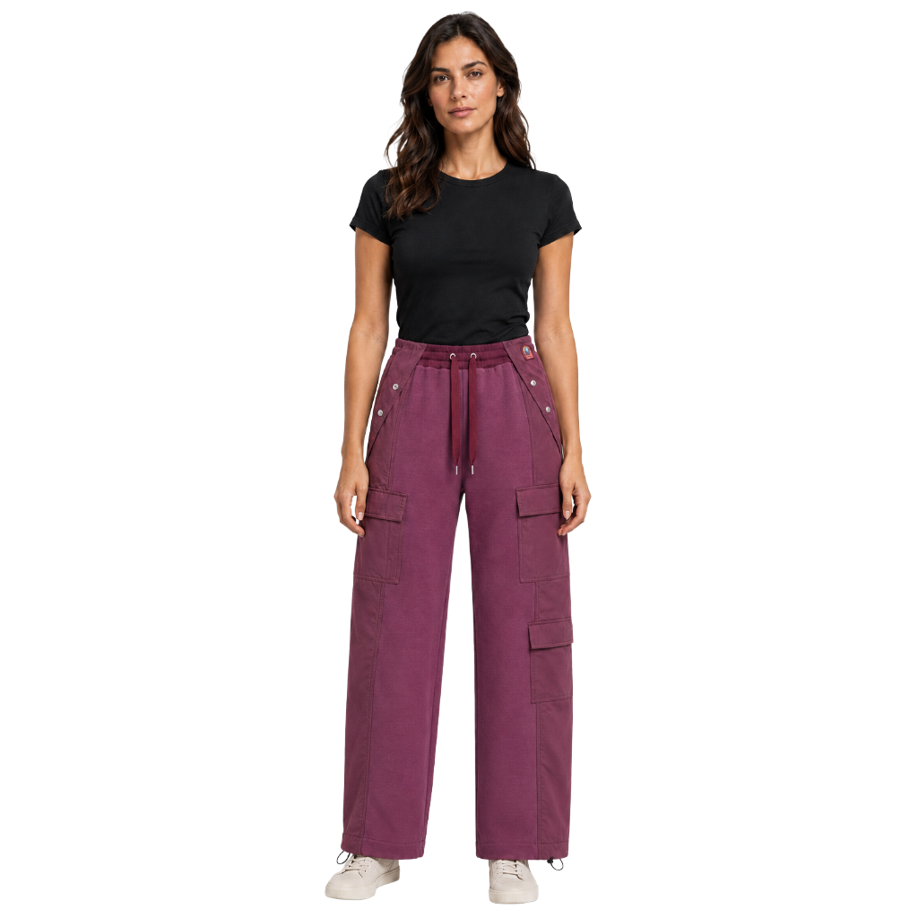 Parajumpers Woman Trousers Avatar Purple