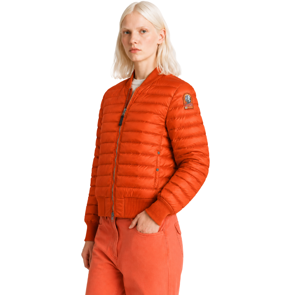Parajumpers Woman Down Jacket Leila Orange