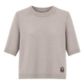 Parajumpers Woman Knit Crew Neck Idria Grey