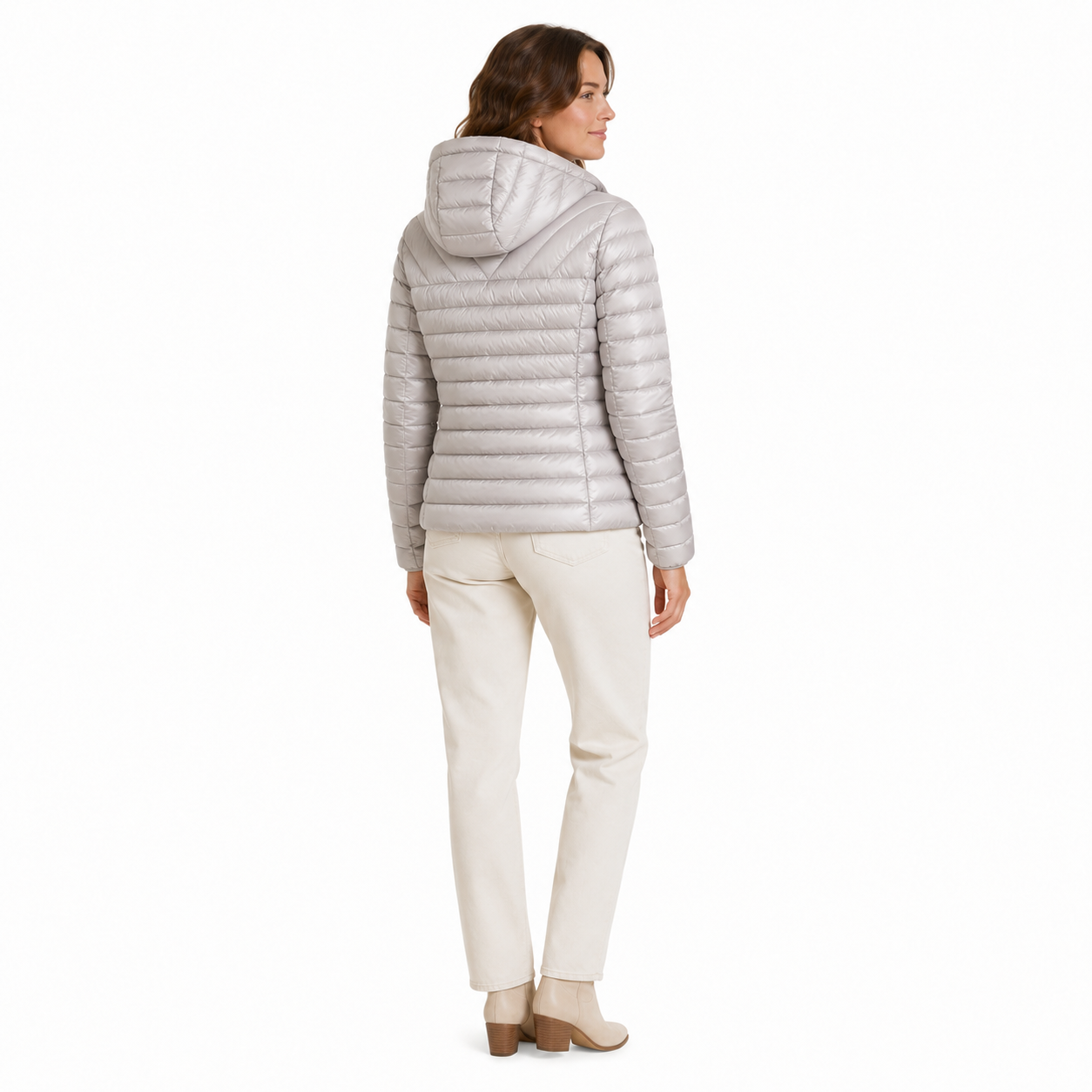 Parajumpers Woman Down Jacket Miroku Grey