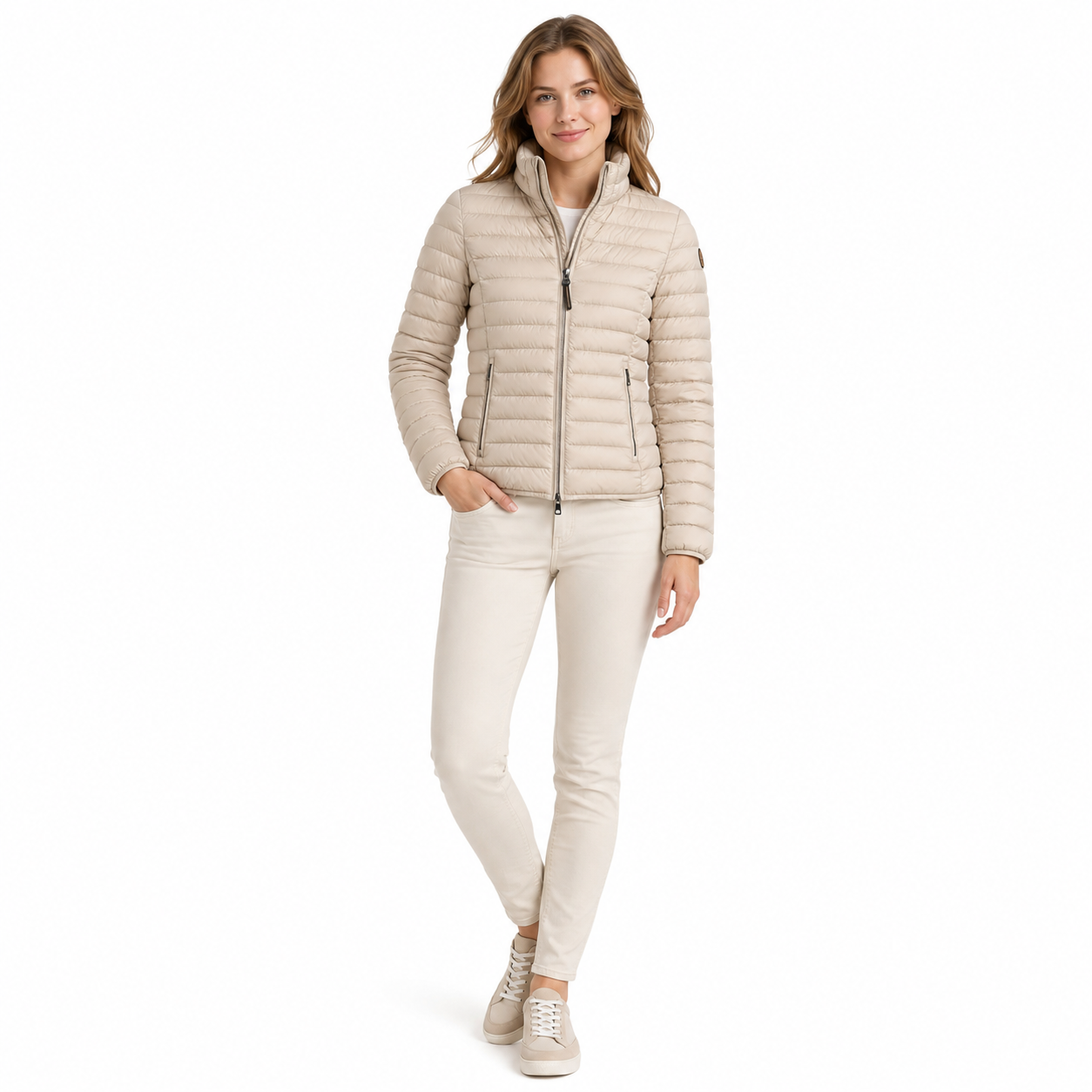 Parajumpers Woman Down Jacket Geena Beige