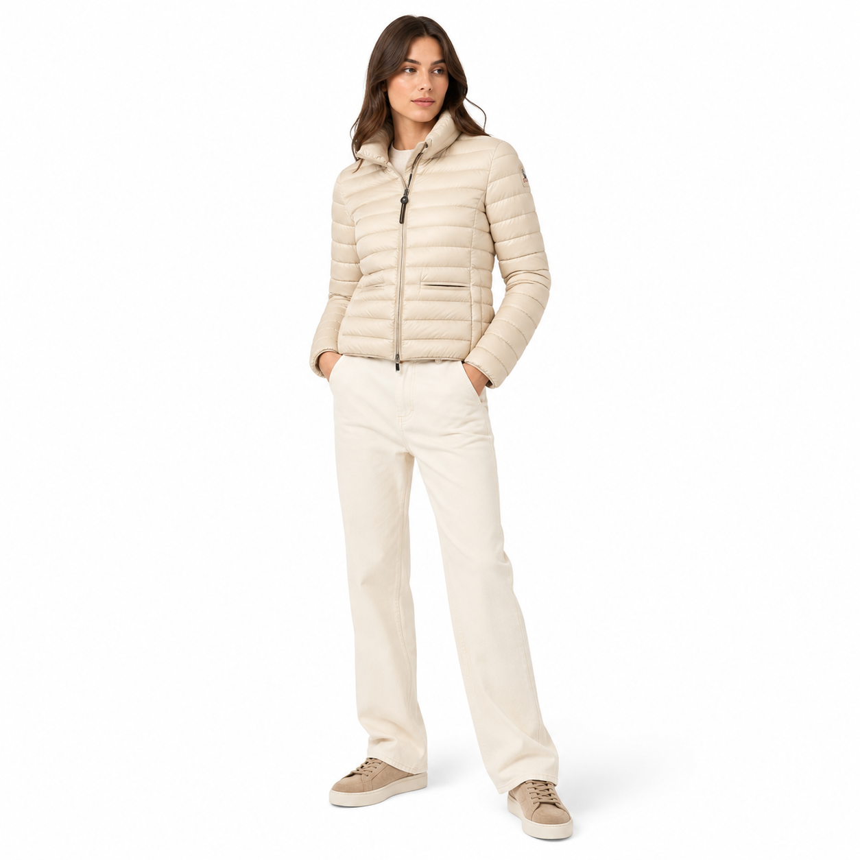 Parajumpers Woman Down Jacket Winona Beige