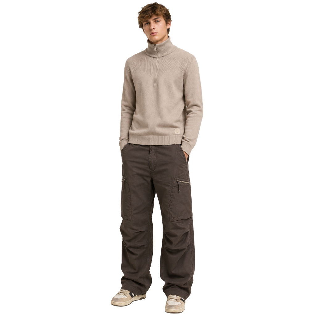Parajumpers Man Trousers Bernthal Grey