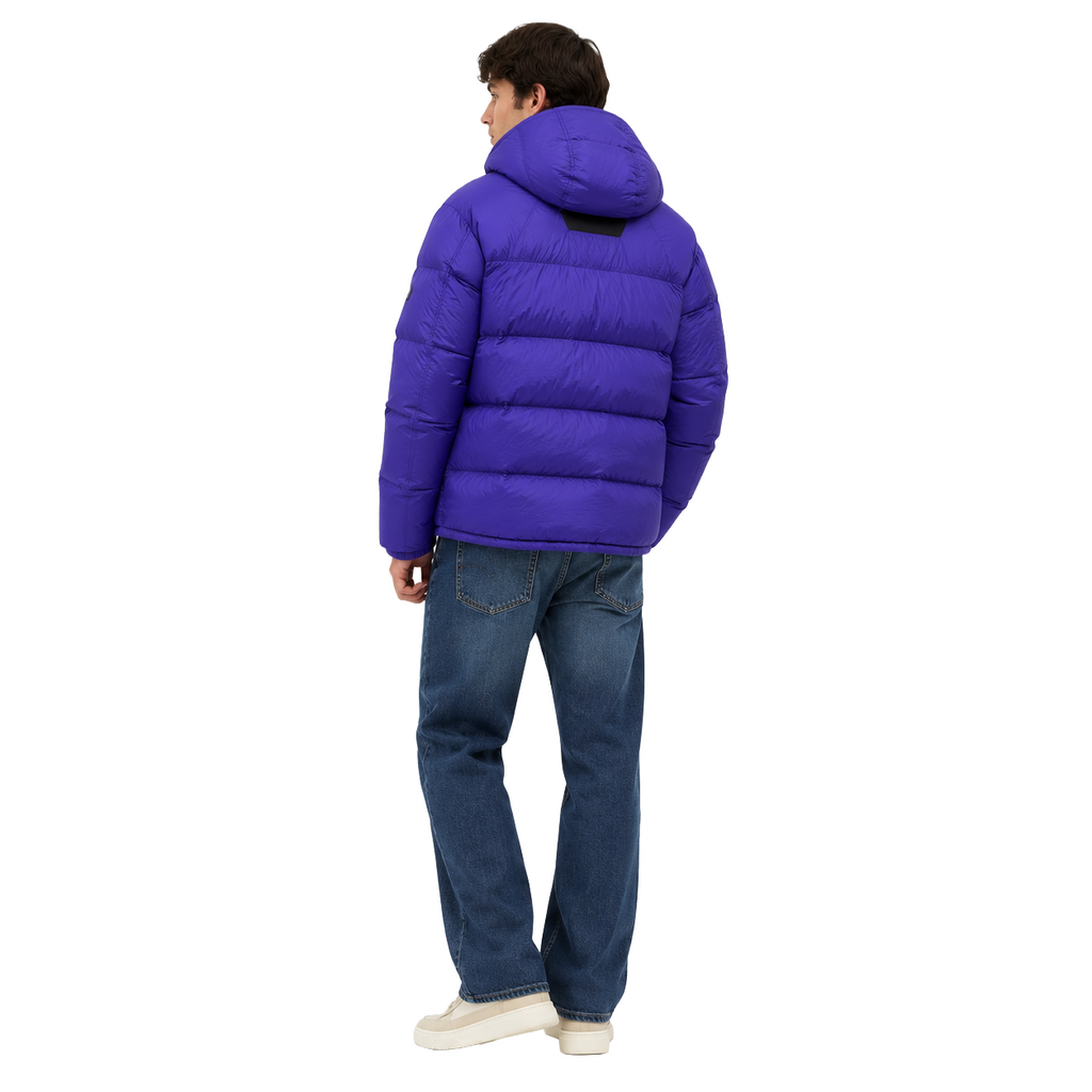 Parajumpers Man Jacket Norton Purple