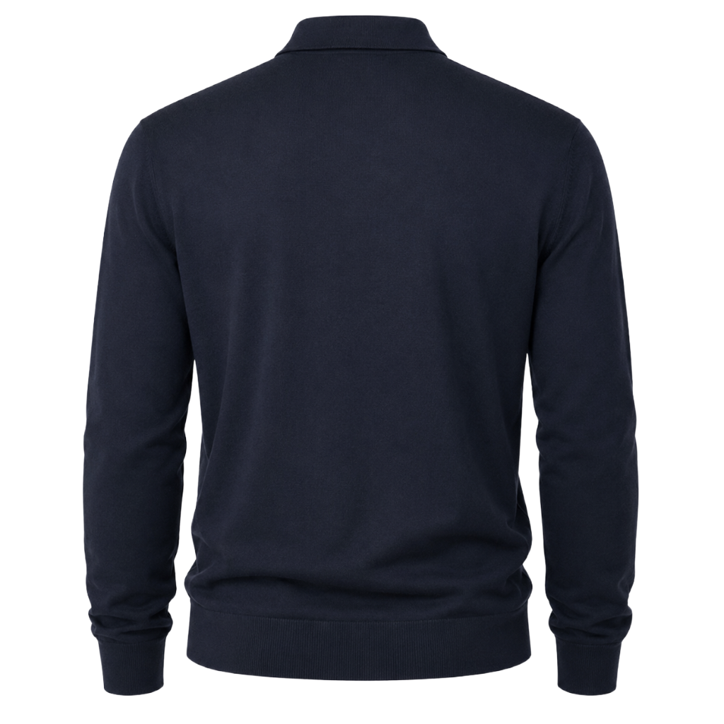 Alpha Studio Man Polo Sotto Jacket Blue